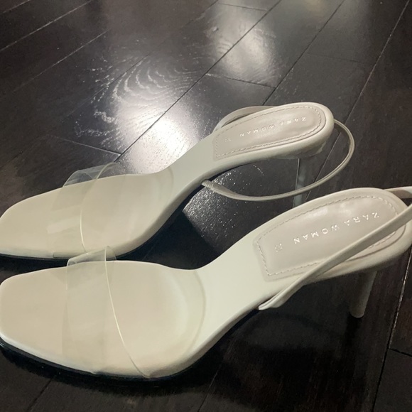 ZARA PERSPEX HEELS - Picture 2 of 4